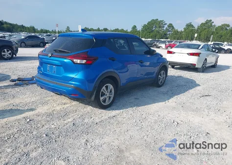 2022 Nissan Kicks S Xtronic Cvt z USA, uszkodzony, nr VIN 3N1CP5BV7NL474796